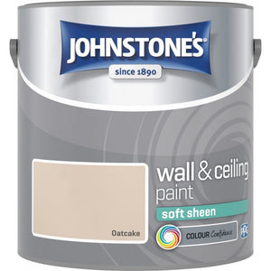 Oatcake Soft Sheen Emulsion - Johnstones Wall and Ceiling Paint