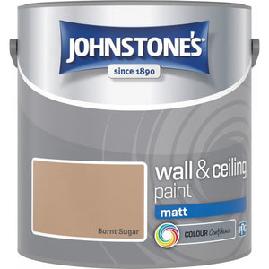 Burnt Sugar Matt Emulsion - Johnstones Wall and Ceiling Paint