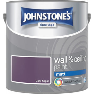 Dark Angel Matt Emulsion - Johnstones Wall and Ceiling Paint