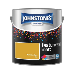 Warming Rays Matt Emulsion - Johnstones Feature Wall and Ceiling Paint