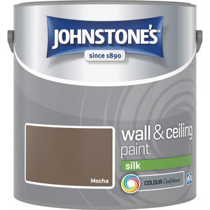 Mocha Silk Emulsion - Johnstones Wall and Ceiling Paint
