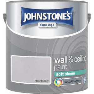 Moonlit Sky Soft Sheen Emulsion - Johnstones Wall and Ceiling Paint