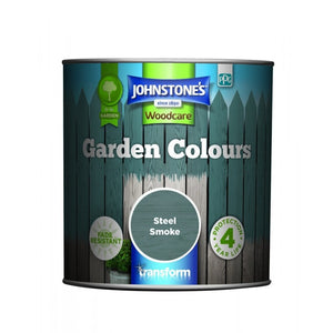 Steel Smoke Garden Colours Paint - Johnstone's Woodcare