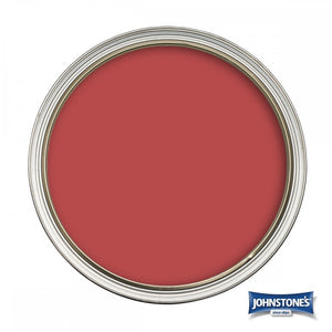Rich Red Soft Sheen Emulsion - Johnstones Wall and Ceiling Paint