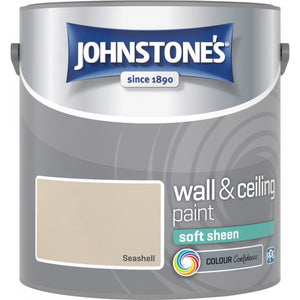 Seashell Soft Sheen Emulsion - Johnstones Wall and Ceiling Paint