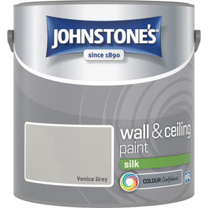 Venice Grey Silk Emulsion - Johnstones Wall and Ceiling Paint