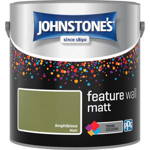 Amphibious Matt Emulsion - Johnstones Feature Wall and Ceiling Paint