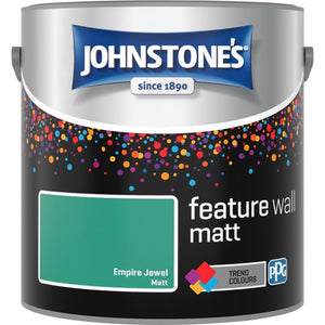 Empire Jewel Matt Emulsion - Johnstones Feature Wall and Ceiling Paint