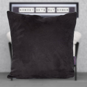 Glitter Cushion Gun Metal 45cm SHH CG-45-GUN