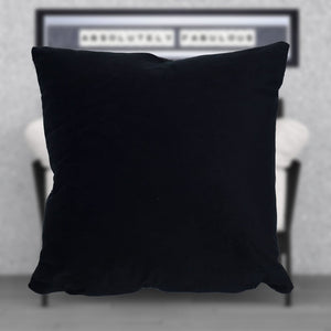 Glitter Cushion Black Onyx 45cm SHH CG-45-BLACK