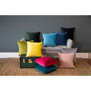 Luxe Grey 45cm Square Cushion from Malini