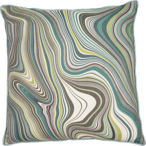 Marble Green 45cm Square Cushion from Malini
