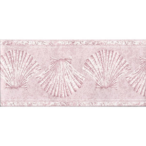 Somalia Shell Pink 10 Metre Border by Coloroll 324348