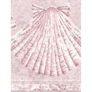 Somalia Shell Pink 10 Metre Border by Coloroll 324348