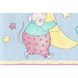 Mice Blue 10 Metre Border by Coloroll 930150