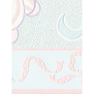 Elephant Nursery Border in Pale Blue by Kingfisher 26434