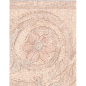 Italy Scroll Soft Peach 10 Metre Border by Coloroll 205463