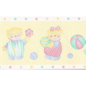 Tots Lemon 10 Metre Border by Coloroll 200048