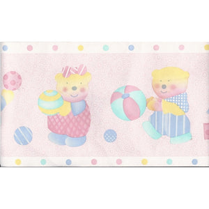Tots Pink 10 Metre Border by Coloroll 200031