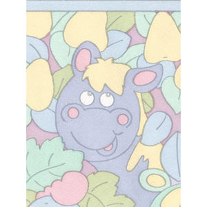 Jungle in Pastels 10 Metre Border by Coloroll 200253