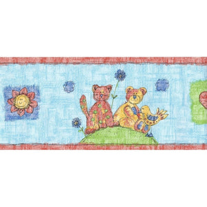 Playaway Aqua Border by Wilson Wilcox 1439/81