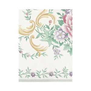 Beaujolais White / Pastel Floral Border by Coloroll 351009