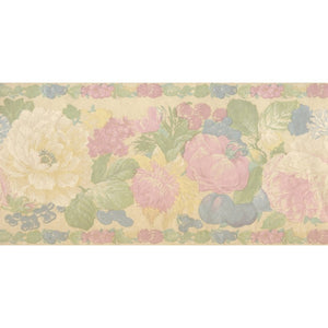 Botanica Pastel Floral 10 Metre Border by John Wilman 189350