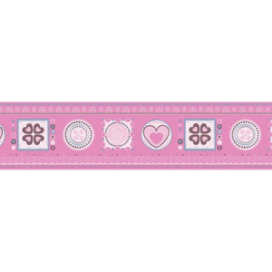 Heart Pink Textured Border by AS Creation 1081-11