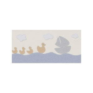 Little Ducks Embroidered Wallpaper Border by Rasch 288605
