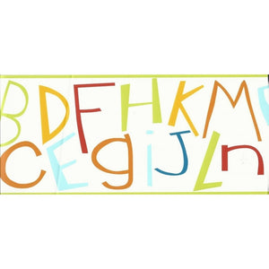 Kids Party Self Adhesive ABC Bright Border by AS Creation 8966-12