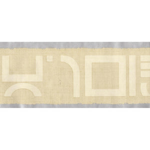 Binary Cream / Silver Border by Vymura 19-190B