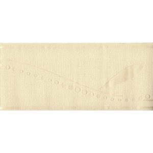 Spot On Leaf Cream Textured Border by Crown 43398