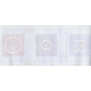 Network Square Lilac Border by Crown 42998