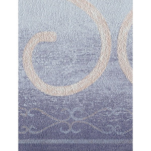 Callisto Ombre Scroll Purple Border by Ideco 23101