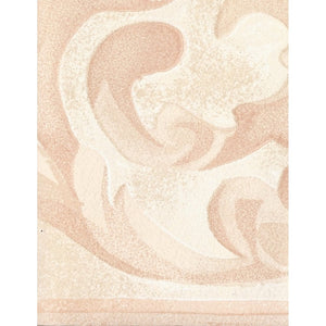 Scroll Peach Border by Crown 21562
