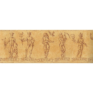 Greek Gods Orange Border by Zodique 778405