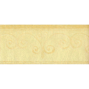 Sculptures Scroll Golden Yellow Border by Novo 187946