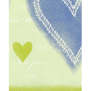 Just 4 Kids Hearts Green Border by Galerie G90081