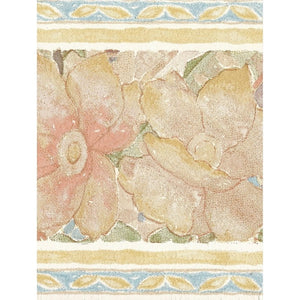 Jemima Abstract Floral Pastels 10 Metre Border Border by John Wilman 524342