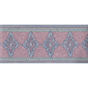 Pallister Diamond Purple / Blue Border by Coloroll 546542