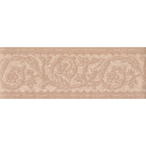 Scroll Acanthus Leaf Scroll Peach 10 Metre Border by Coloroll 117117
