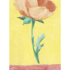 Floral Yellow / Red Border by Coloroll 831280