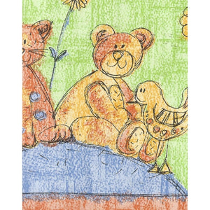 Playaway Green Border by Wilson Wilcox 1439/42