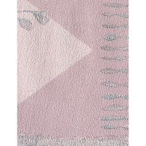 Evento Leaf Blush Pink Border by Rasch 478754
