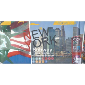 City Life New York Multicoloured Self Adhesive Border by Galerie 27130201