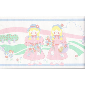 Little Bo Peep Kids Kapers Border by Crown 18443