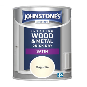 Magnolia Quick Dry Satin - Johnstones Interior Wood & Metal Paint