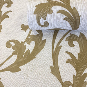 Opulence-Scroll-Natural-Gold-Blown-Vinyl-Wallpaper-by-A-S-Creation-32476-2
