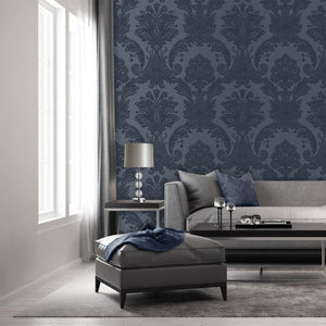 Amara-Damask-Wallpaper-Dark-Blue-by-Belgravia-Decor-GB-7371