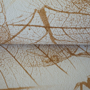 Leaves-Copper-Heavyweight-Wallpaper-by-Casa-Flair-Decor